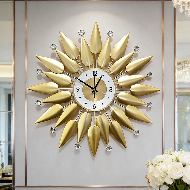 Horloge murale de luxe en méta - Luxury Lifestyle Gifts avis et prix