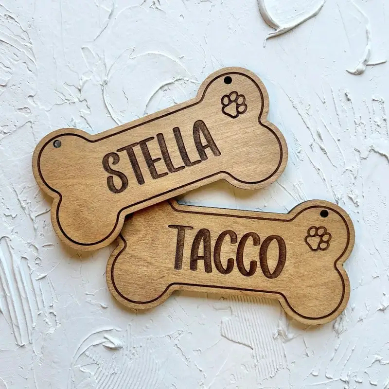 5 Pièces – Plaques d'identific - Personalized Engraved Gift avis et prix