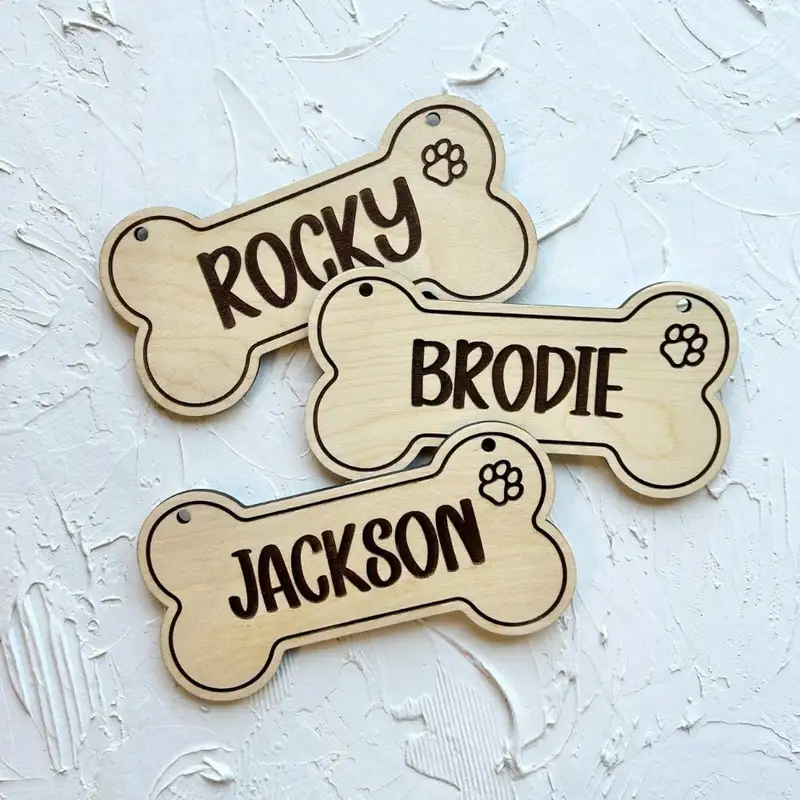 5 Pièces – Plaques d'identific - Personalized Engraved Gift avis et prix